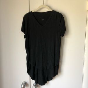 Black Latched Mama Nursing Tee